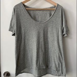 Everlane v neck slouchy t shirt.